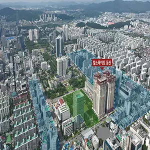 사업지 지도